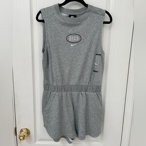 Nike Heather Gray Athletic Romper
